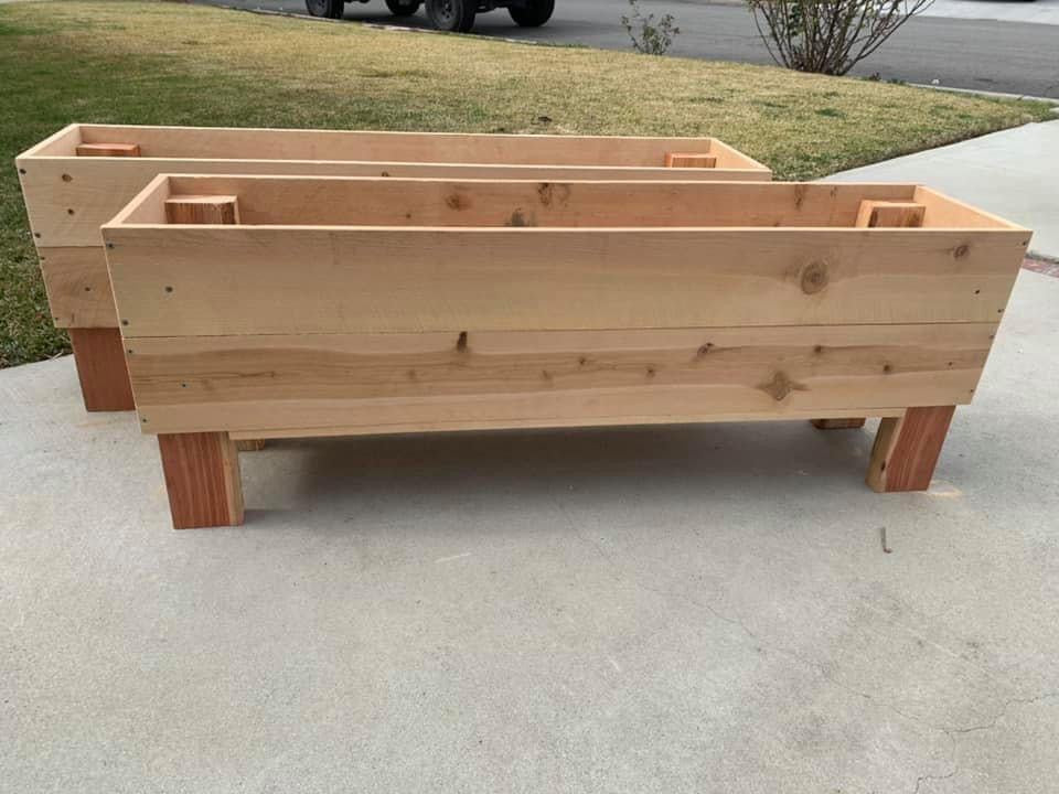Custom Cedar Planter Box