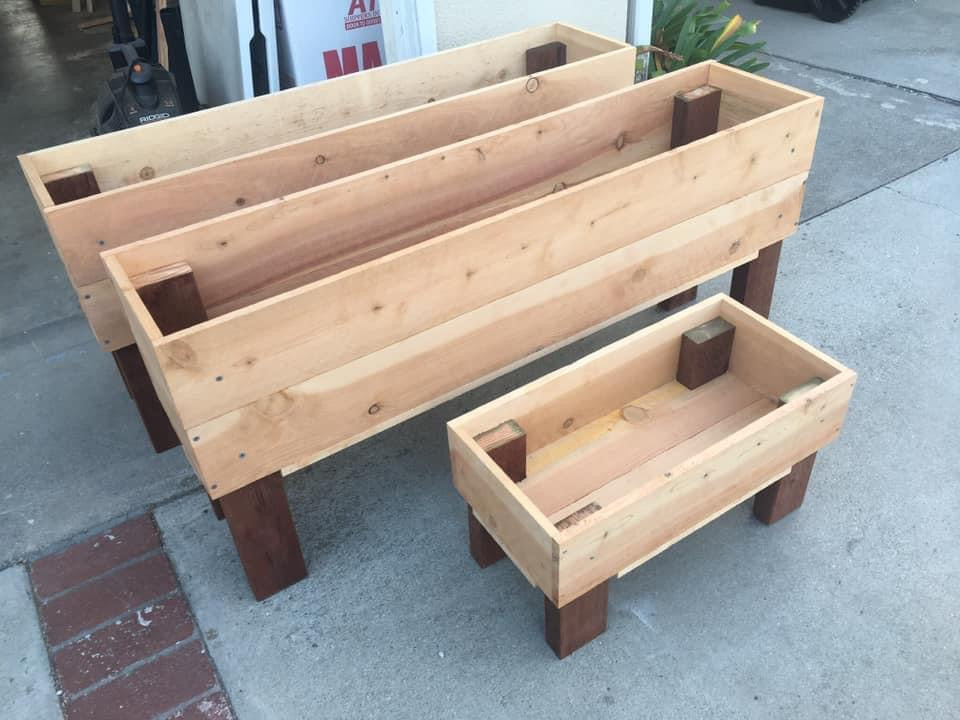 Custom Cedar Planter Box