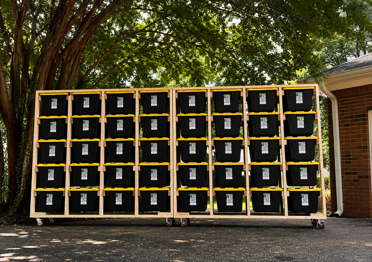 Modular Tote Storage System