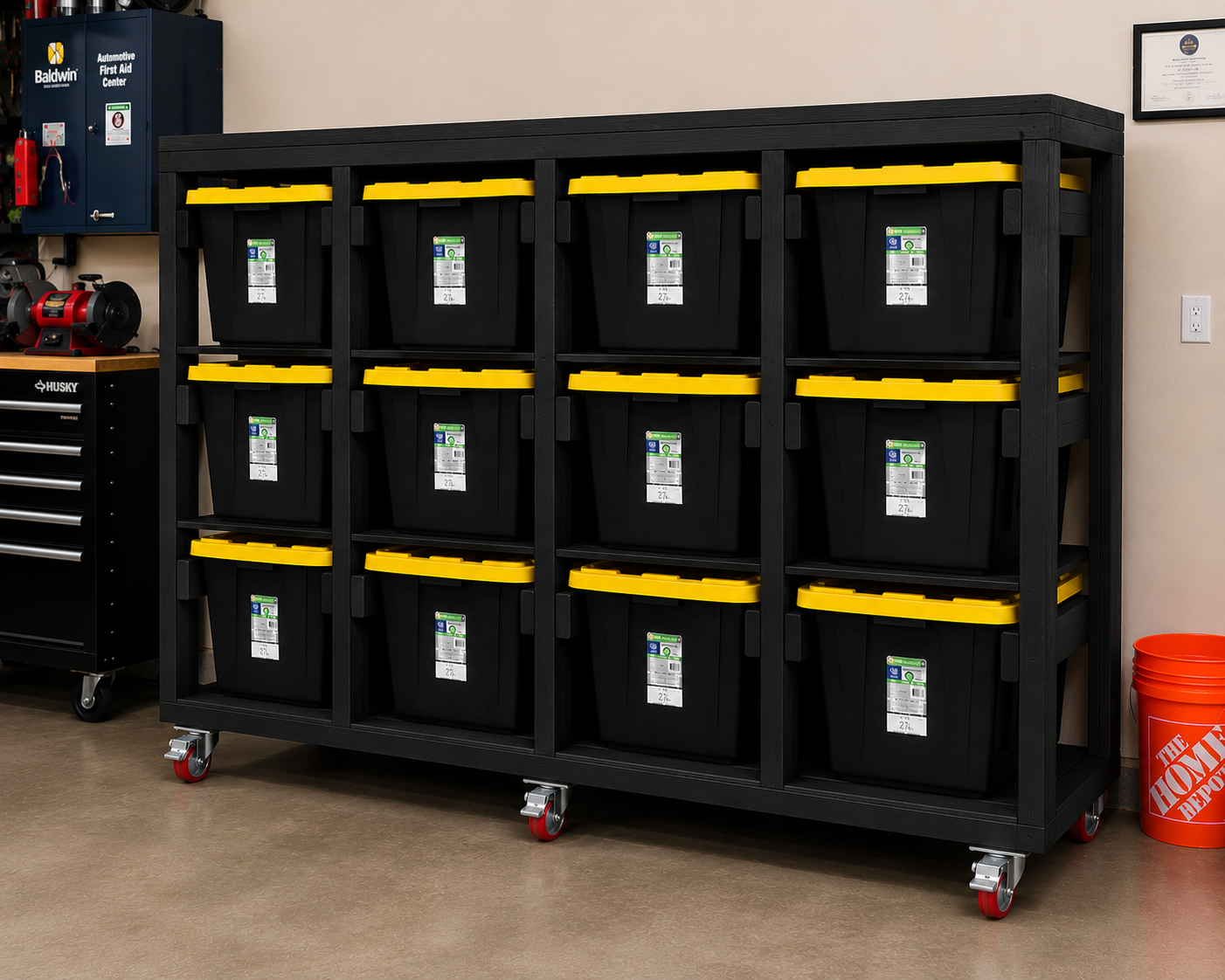 Modular Tote Storage System