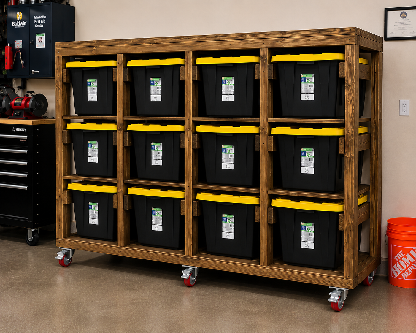 Modular Tote Storage System